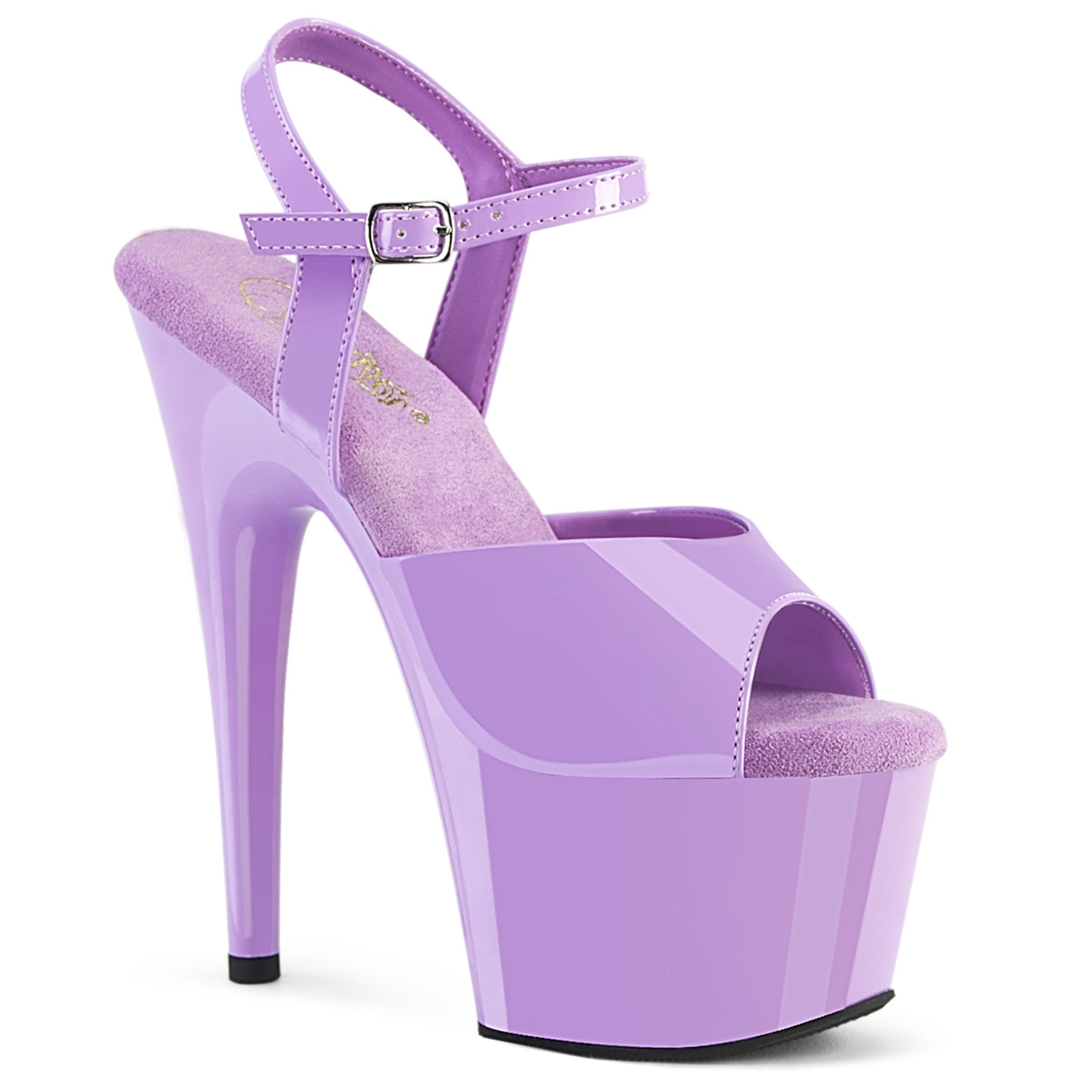 ADORE-709 7" Sandal - Lavender Patent/Lavender