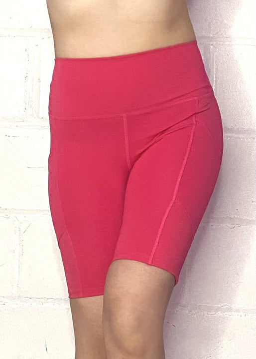 Biker Shorts - Hot Pink
