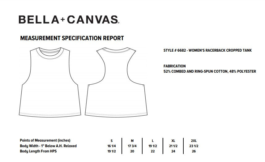 Candy Hearts Flowy Crop Tank