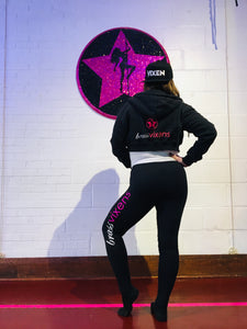 BV Cropped Zip Hoodie