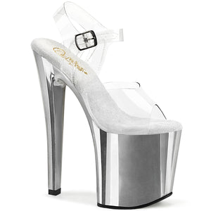 ENCHANT-708 - Clear/Silver Chrome